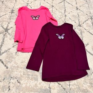 Girls long sleeves tees